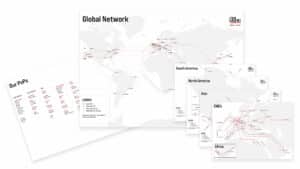 i3D.net's Global PoP map and regions