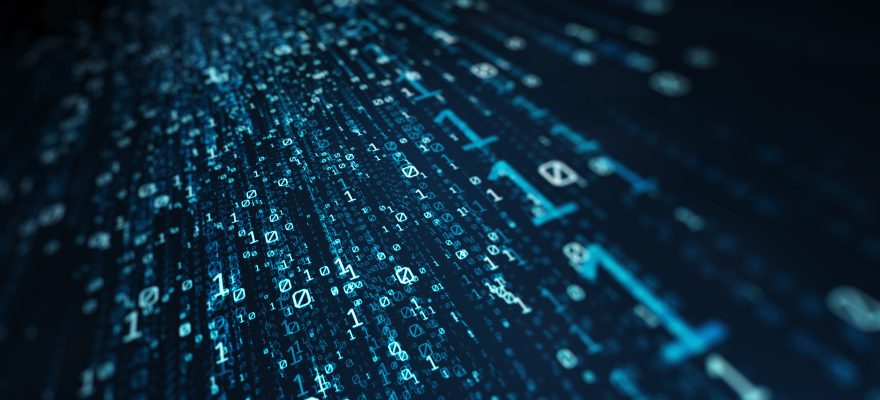 Floating, blue coding sequences