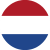 NL flag round icon small